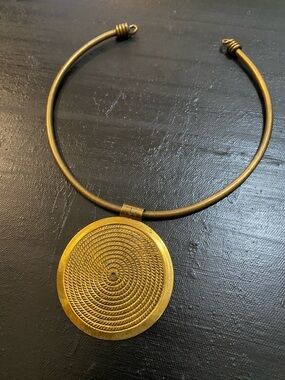 Vintage, cuff necklace